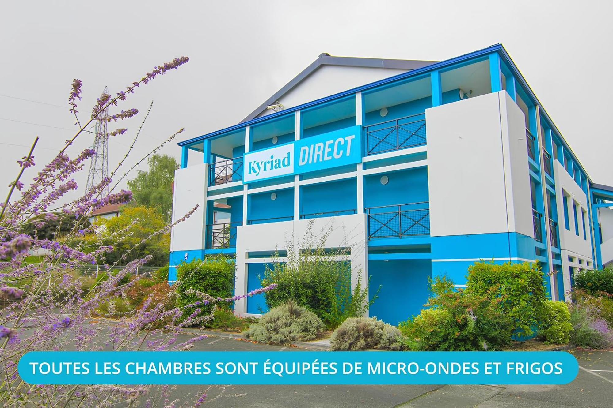 Kyriad Direct Poitiers - Gare Du Futuroscope Чассенеуил-Ду-Поитоу Экстерьер фото